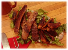 Sausage & Fried Apples